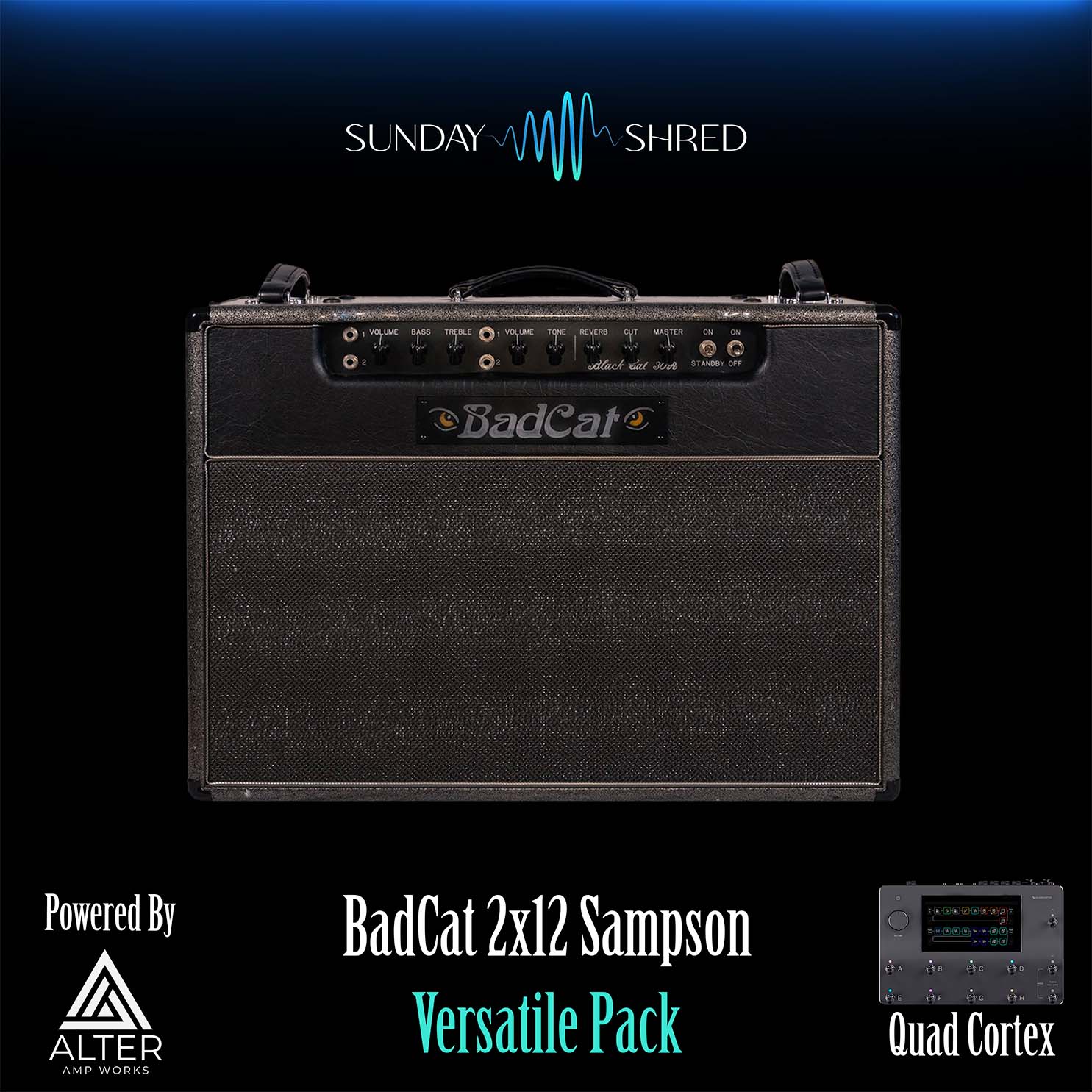 BadCad 212 - Versatile Pack - Quad Cortex Worship Preset
