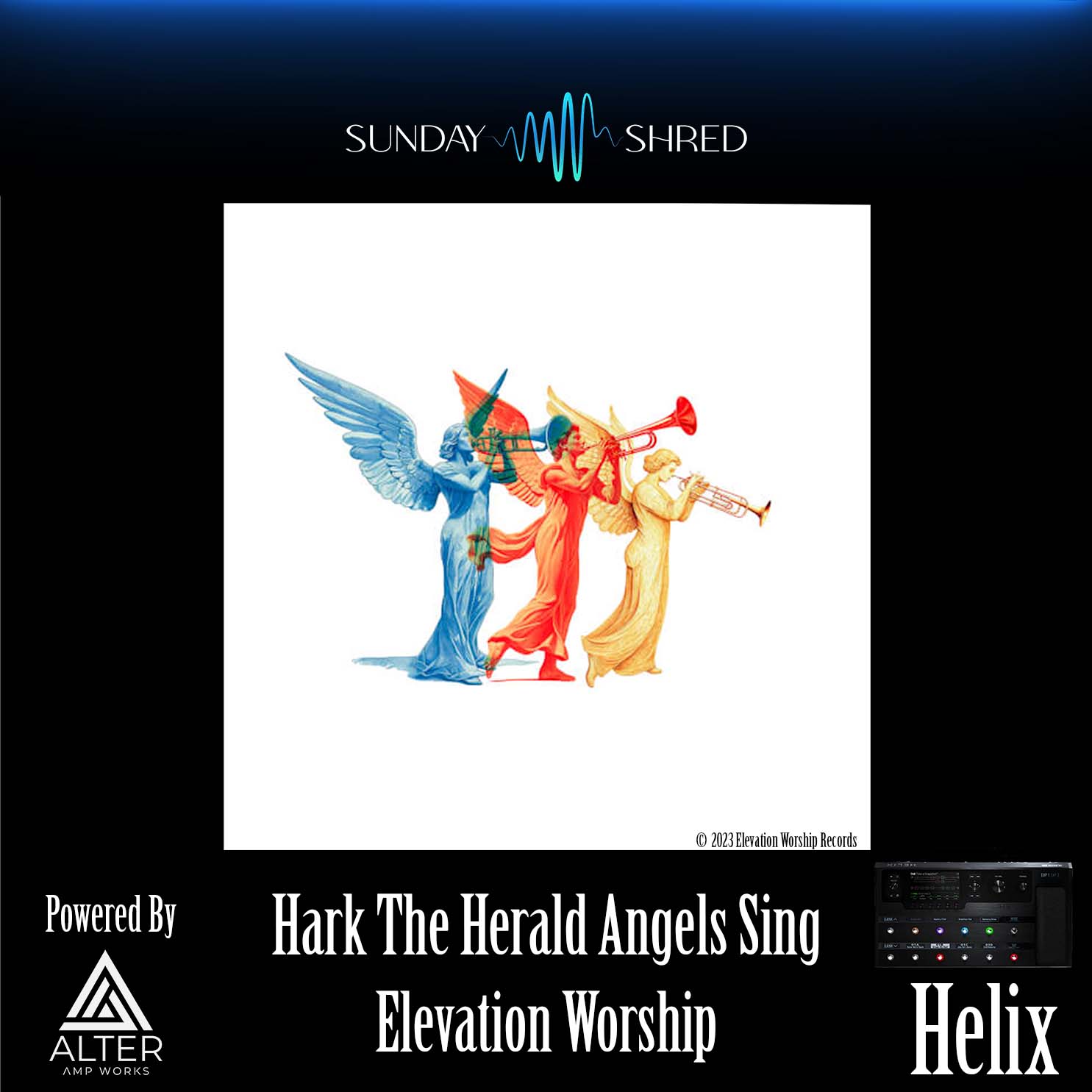 Purelystore - Hark The Herald Angels Sing - Helix Patch