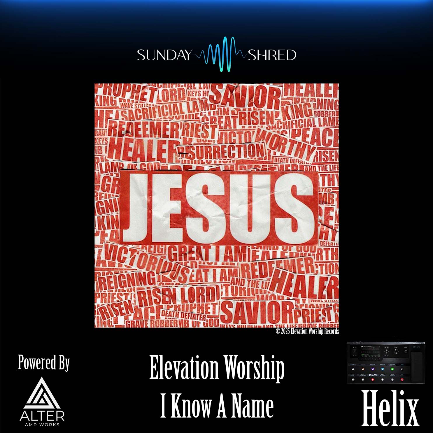 Purelystore - I Know a Name - Elevation Worship - Helix Patch