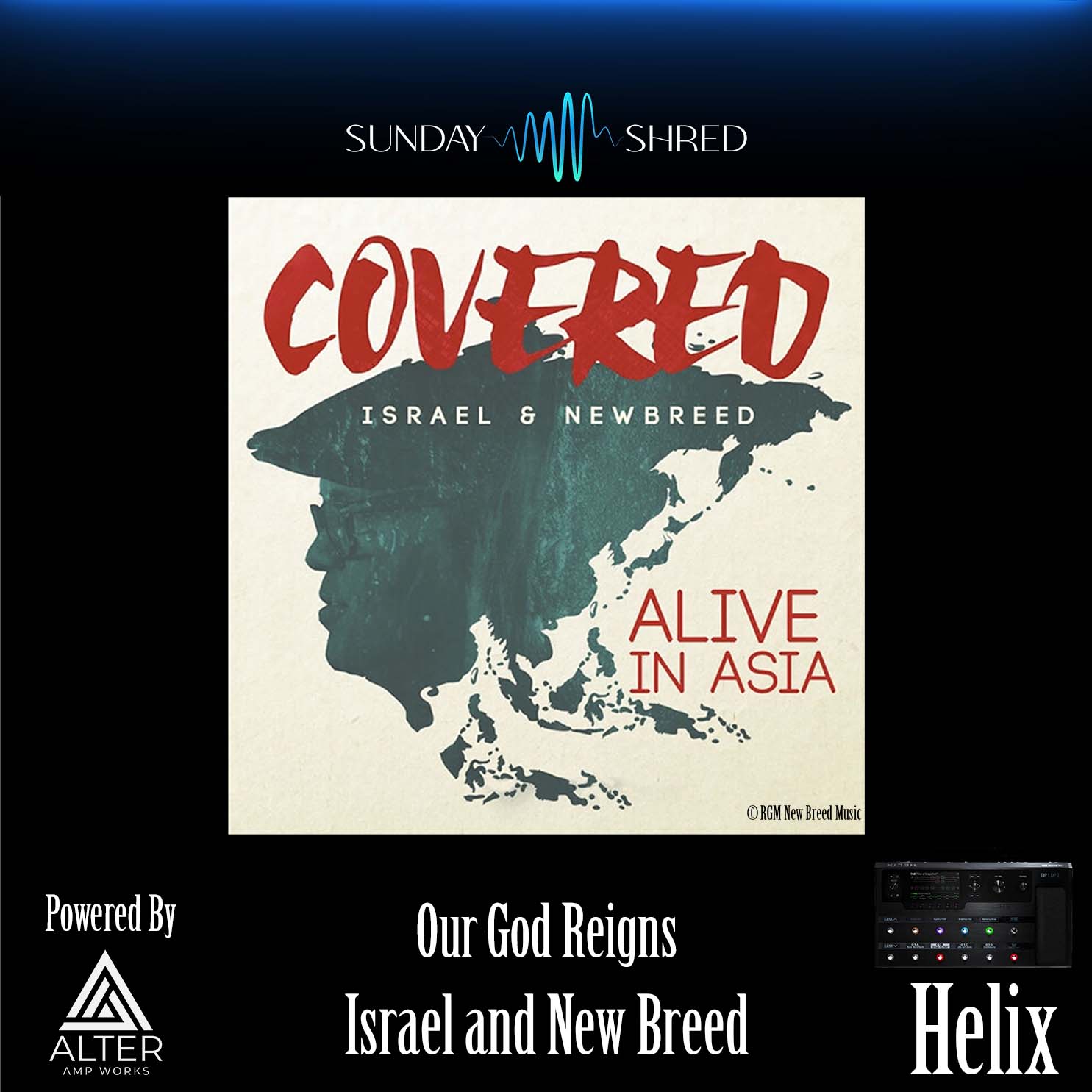 Purelystore - Our God Reigns - Israel - Helix Patch