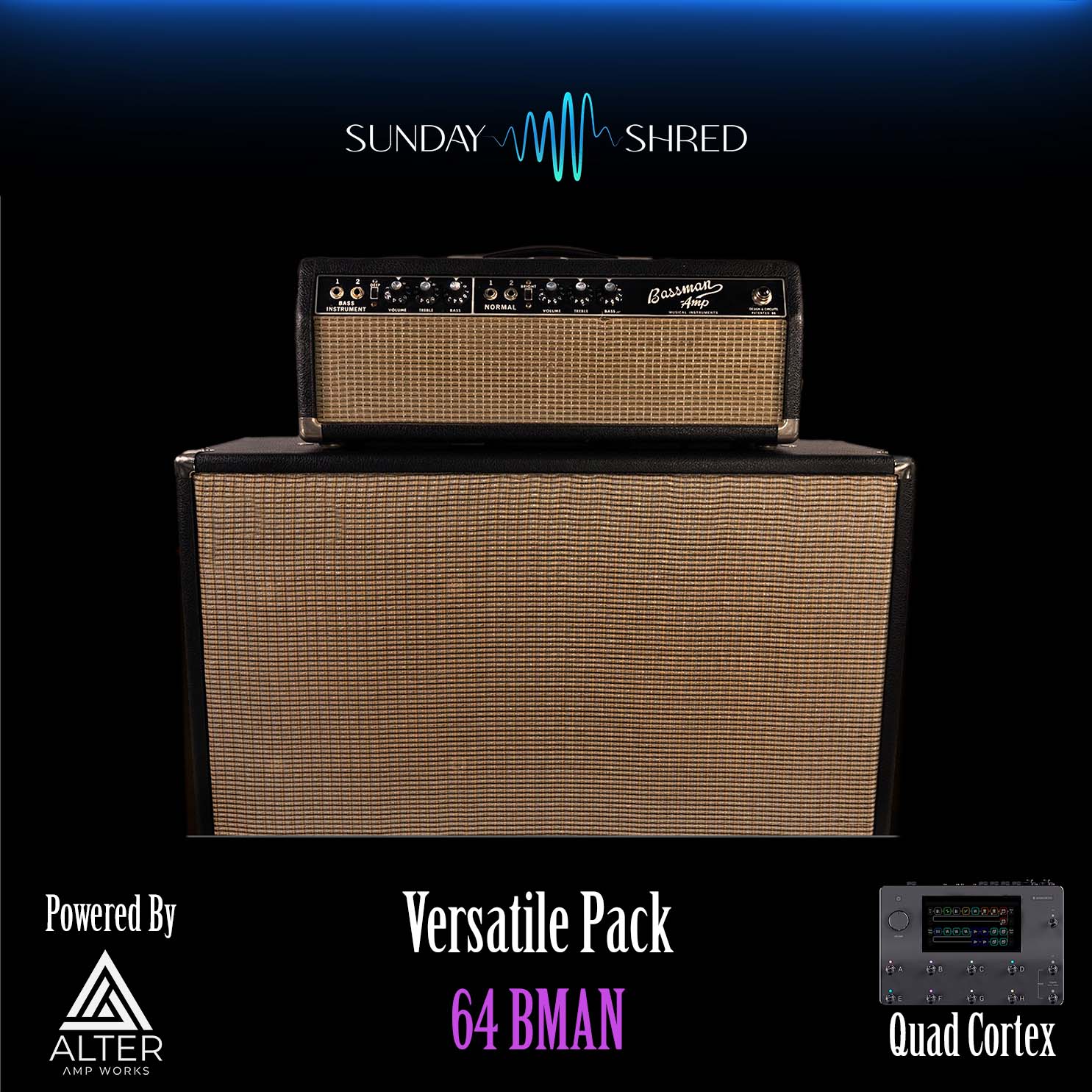Purelystore - 64 BMAN Versatile Pack - Quad Cortex Preset