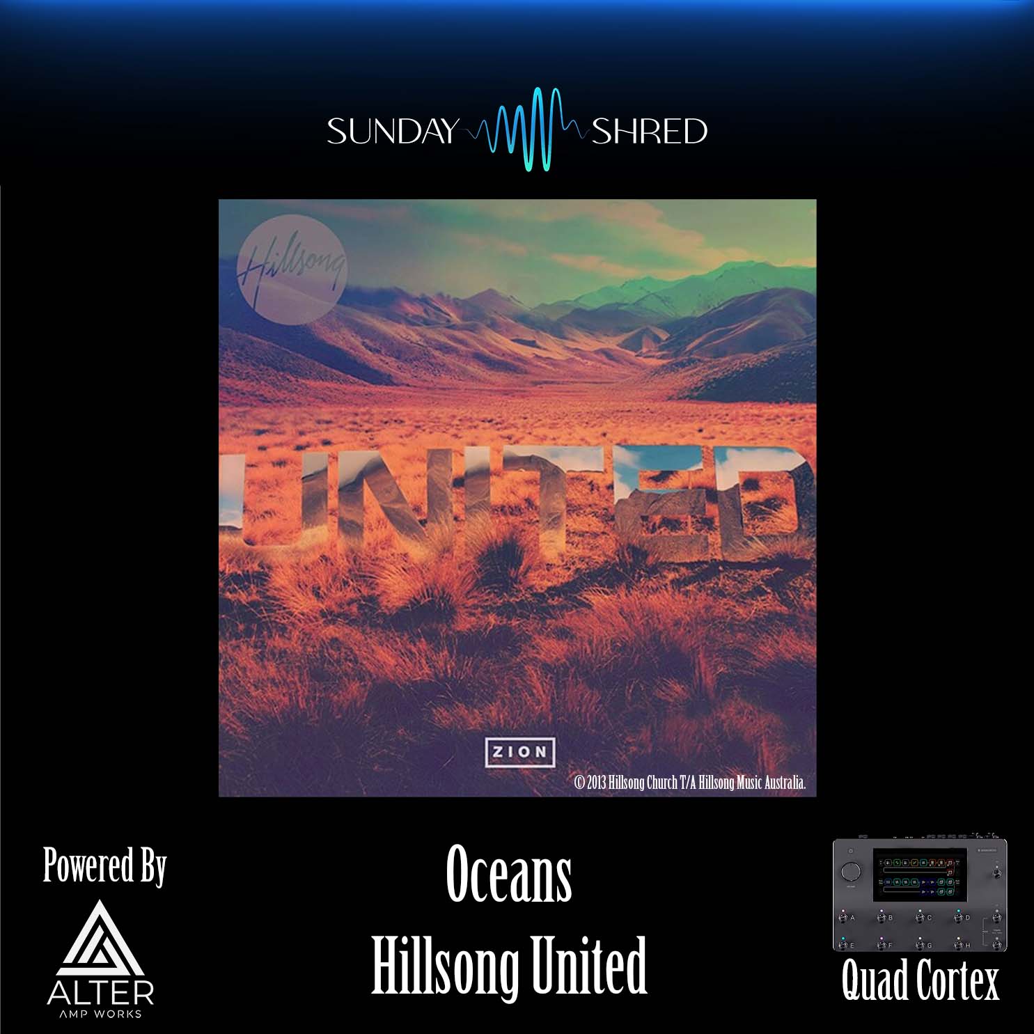 Oceans - Hillsong United - Quad Cortex Preset - Purelystore